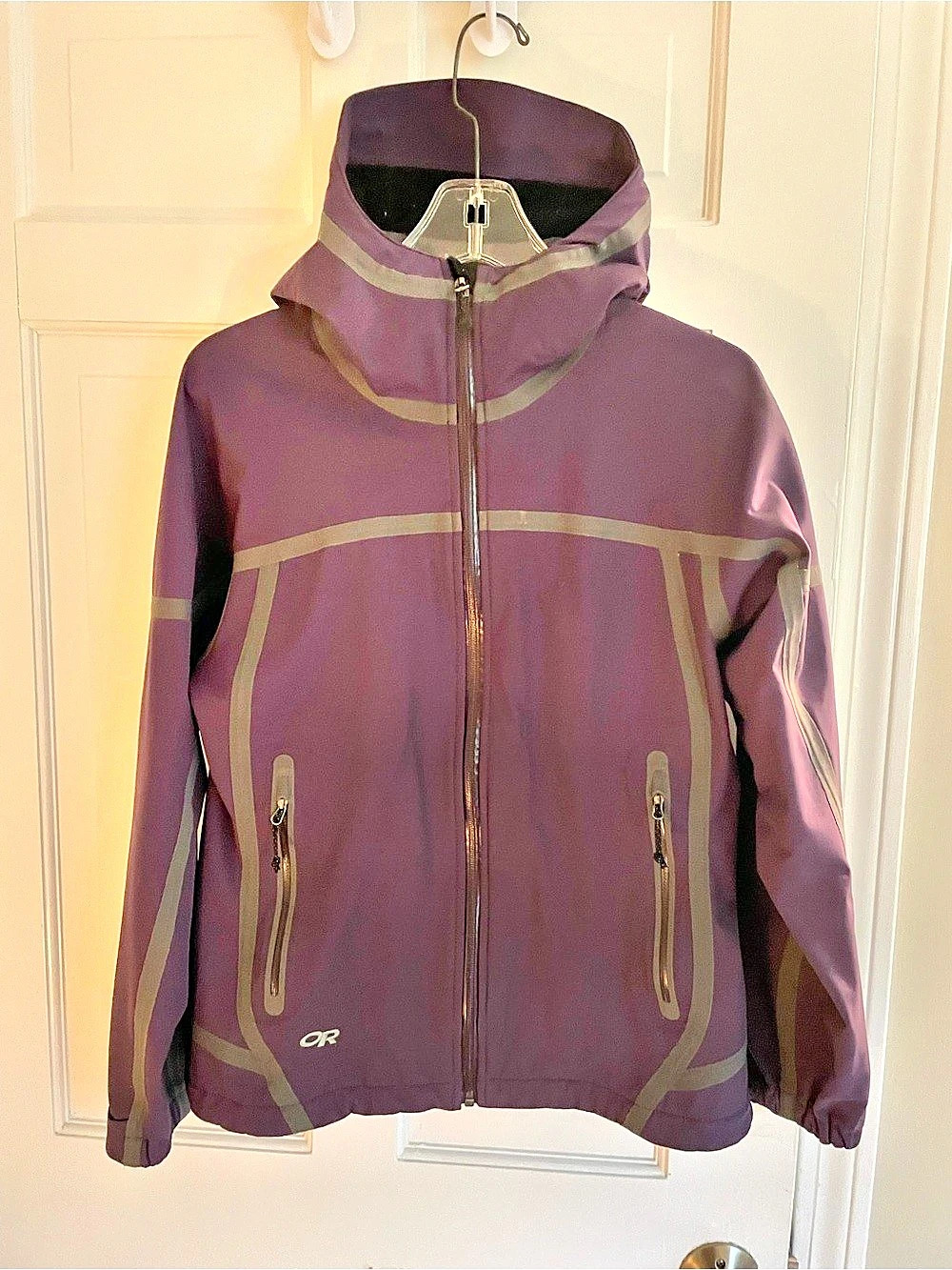 Outdoor Research Women's Soft shell Jacket Purple & Gray Medium